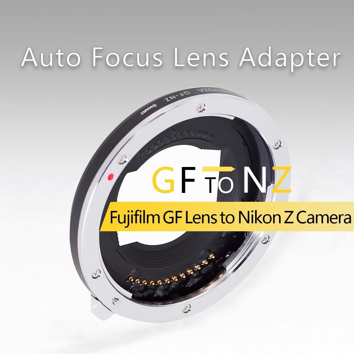 Amazon.com : Boryoza Auto Foucs Lens Adapter GF-NZ Compatible with